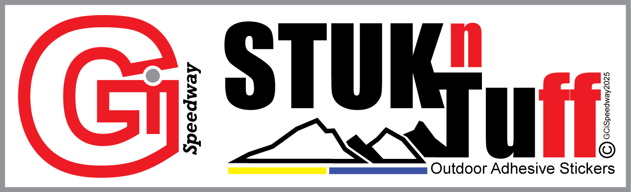 Welcome to GCi Speedway……Home of STUKnTuff Outdoor Stickers